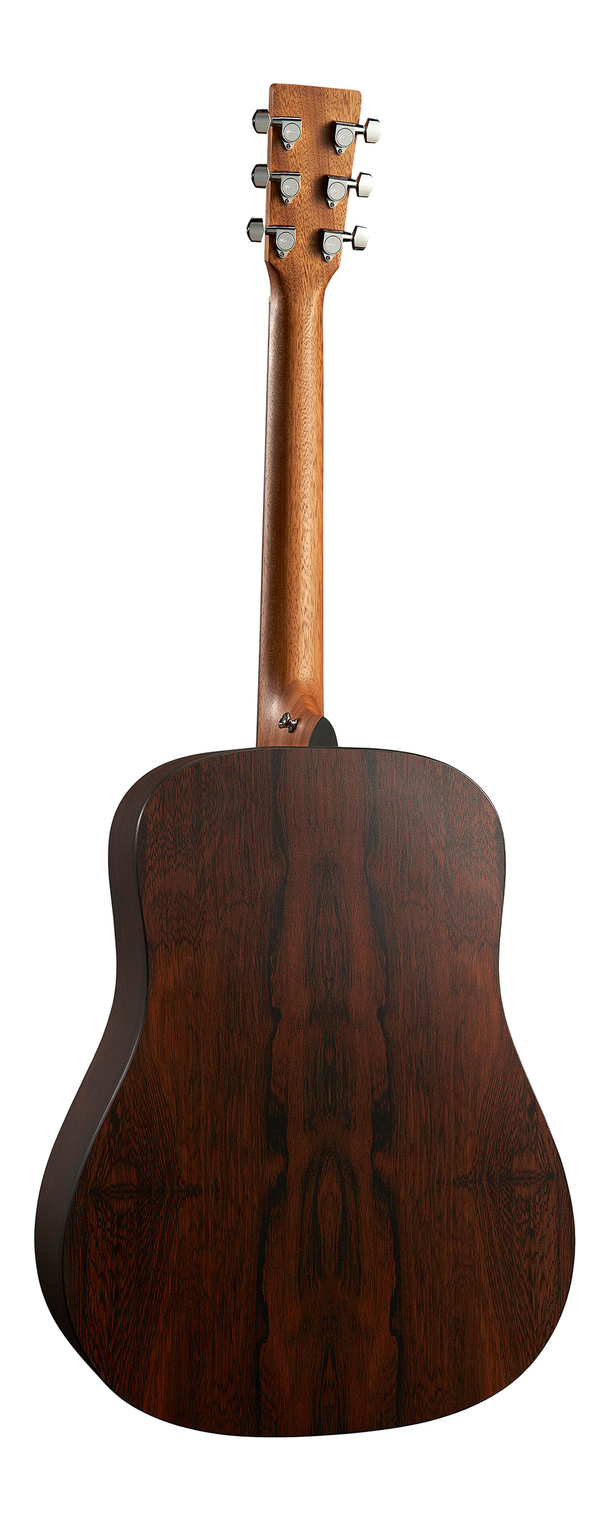 Back of Martin D-X2E Brazilian Burst Guitar image number 2